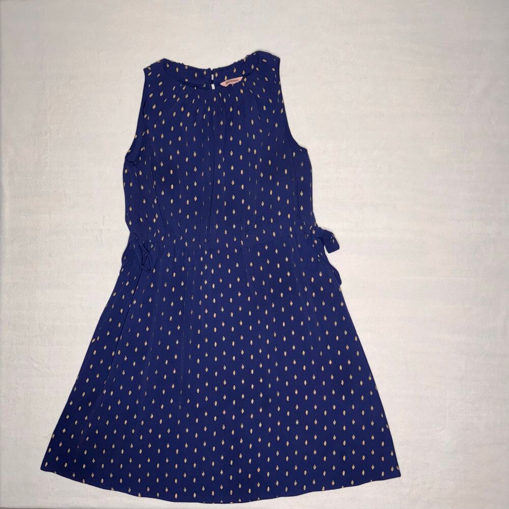 Vintage Modest Juicy Couture Navy Dress